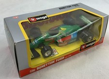 Bburago Benetton Ford B188 B189 Formel 1 Rennwagen Modellauto 1:24 6102 1988 Neu