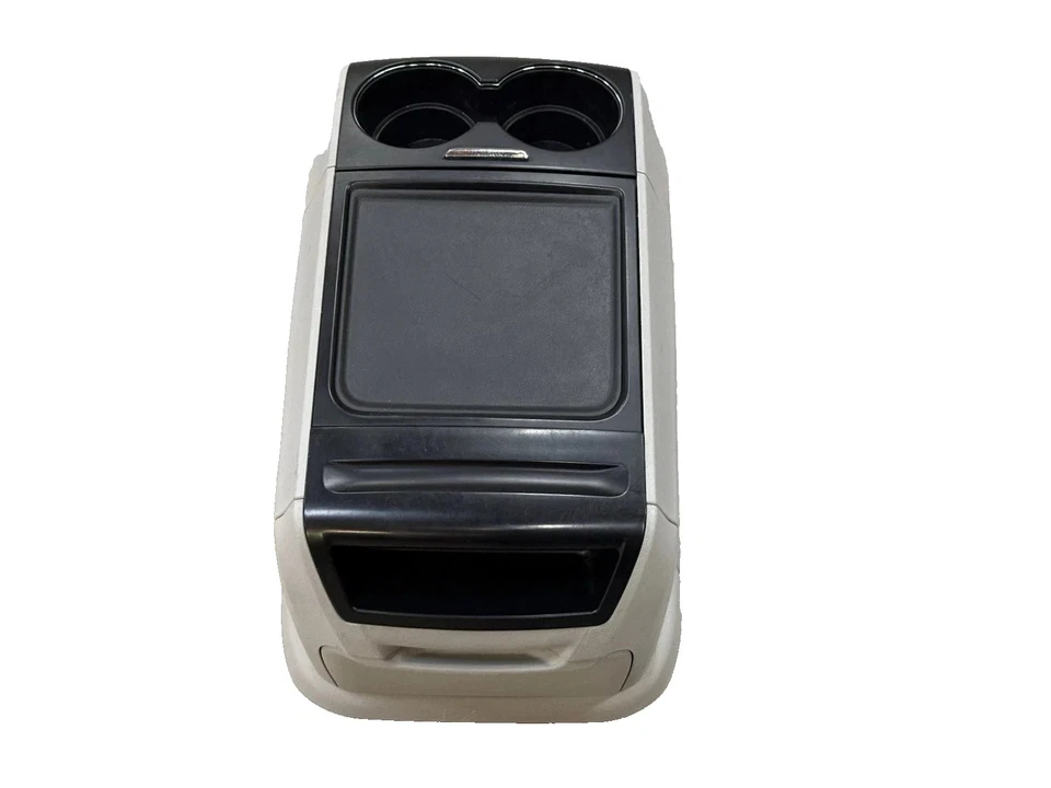 Toyota Sienna 2011-2020 piso delantero consola central fija (negro/gris) Foto 3 de 4