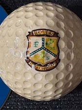 Howard Hughes Invitational Golf Ball and Golf Tournament Badge - Late 1960's