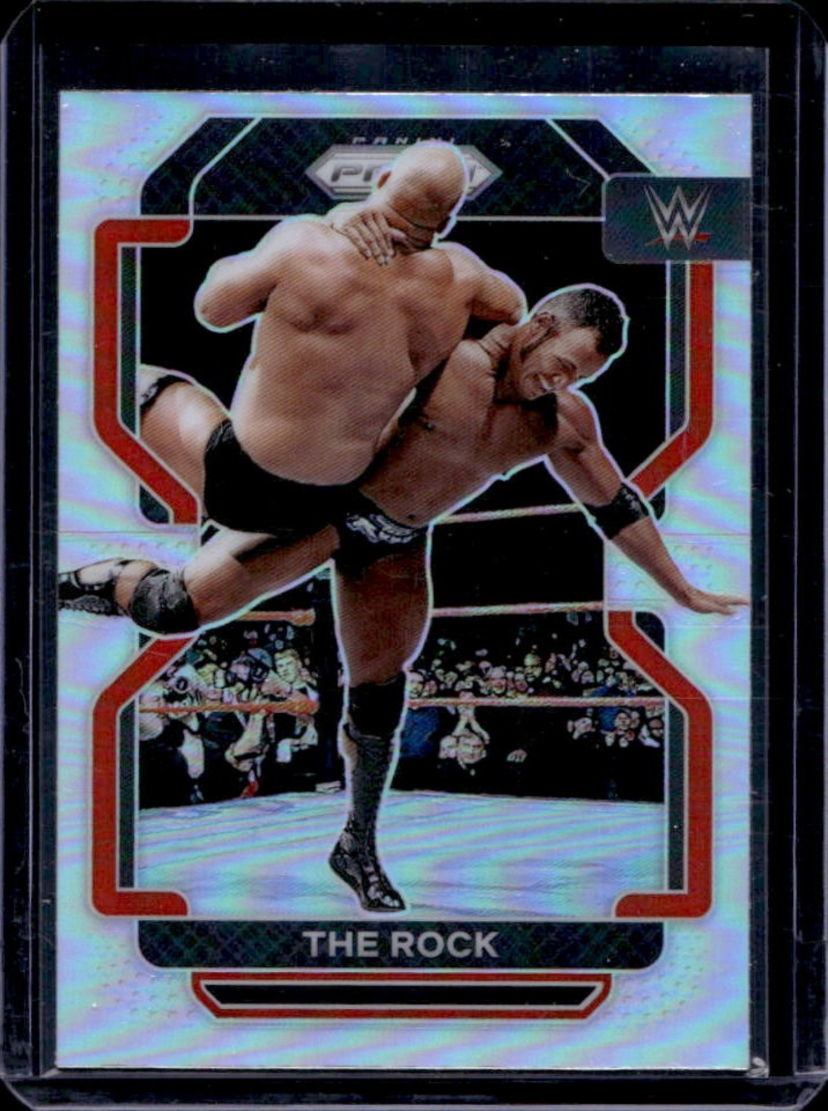 2022 Prizm WWE The Rock Silver #191