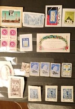 ERINNOPHILIE  : lot de plus de 30 vignettes Saint Michel, mont blanc.. lot 26026