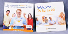 2 EarthLink Total access 2004 CD's Only Vintage Excellent condition