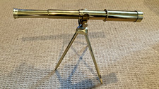 Vintage Haverhill s Admiral Nelson 25x30 Adjustable Brass 14 Telescope w/Tripod