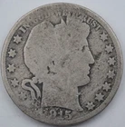 1915 50C Barber Half Dollar Ships Free! #255