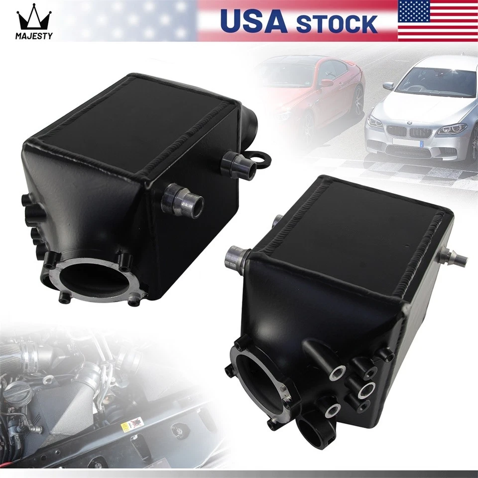 Twin Charge-Air-Cooler Set for BMW M5 (F10) & M6 (F06/12/13) Black - Imagem 4 de 4