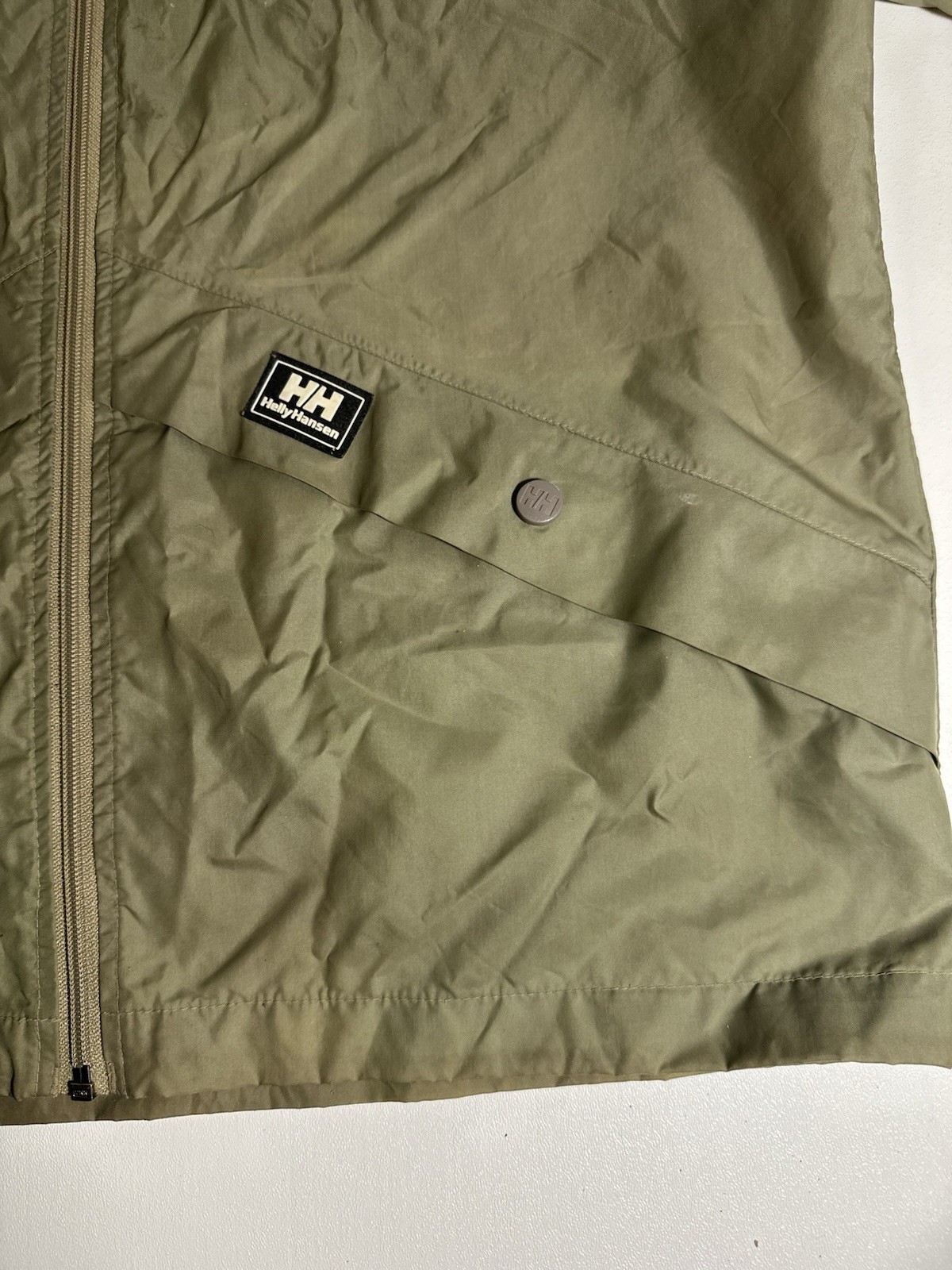 Helly Hensen Outer Shell Packable Rain Jacket Hoo… - image 4