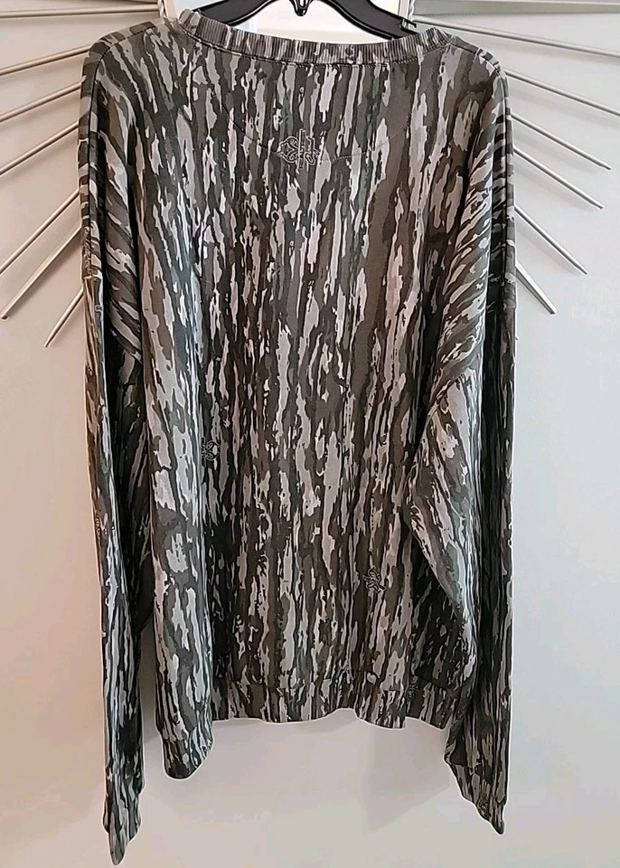 2 New REALTREE Original Camo Long Sleeve Mens Sweatshirt Sz 3X NWT  - Image 2 of 4