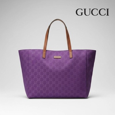 極美品✨ グッチ GUCCI GGナイロン トートバック エコバック パープル s-l400.jpg
