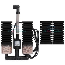 AQUANEAT Aquarium Sponge Filter for Fish Tank, with Pump, with 2 Extra Sponges