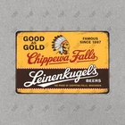 Vintage Leinenkugels Chippewa Falls Beer Sign Wisconsin Brewery #940237