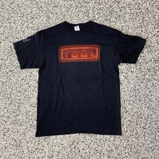 Vintage Tool Los Angeles California T-Shirt Mens Large Black Circle Logo Crew