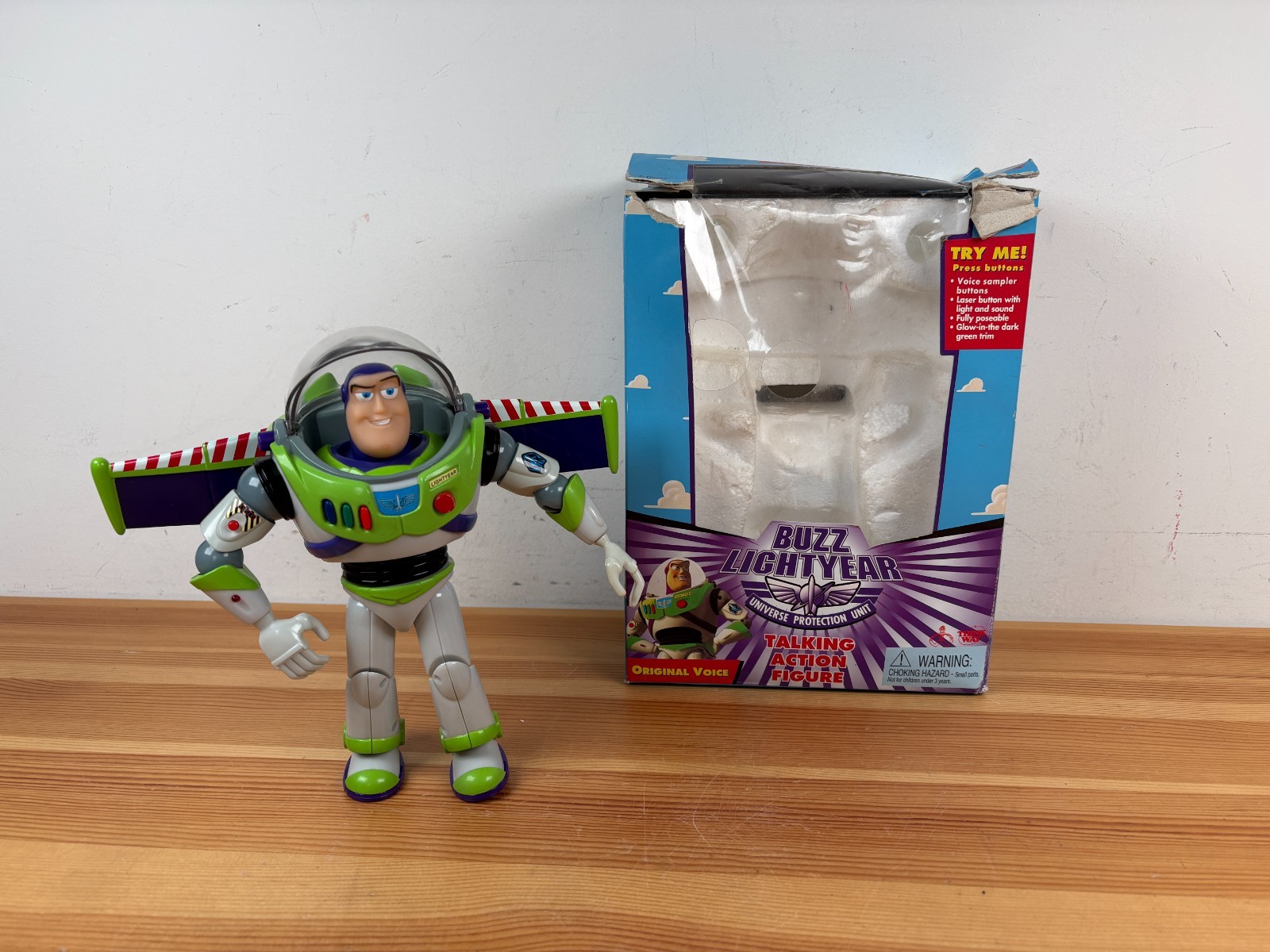 Thinkway Toys Toy Story Buzz Lightyear Universe Protection Unit Talking Figure