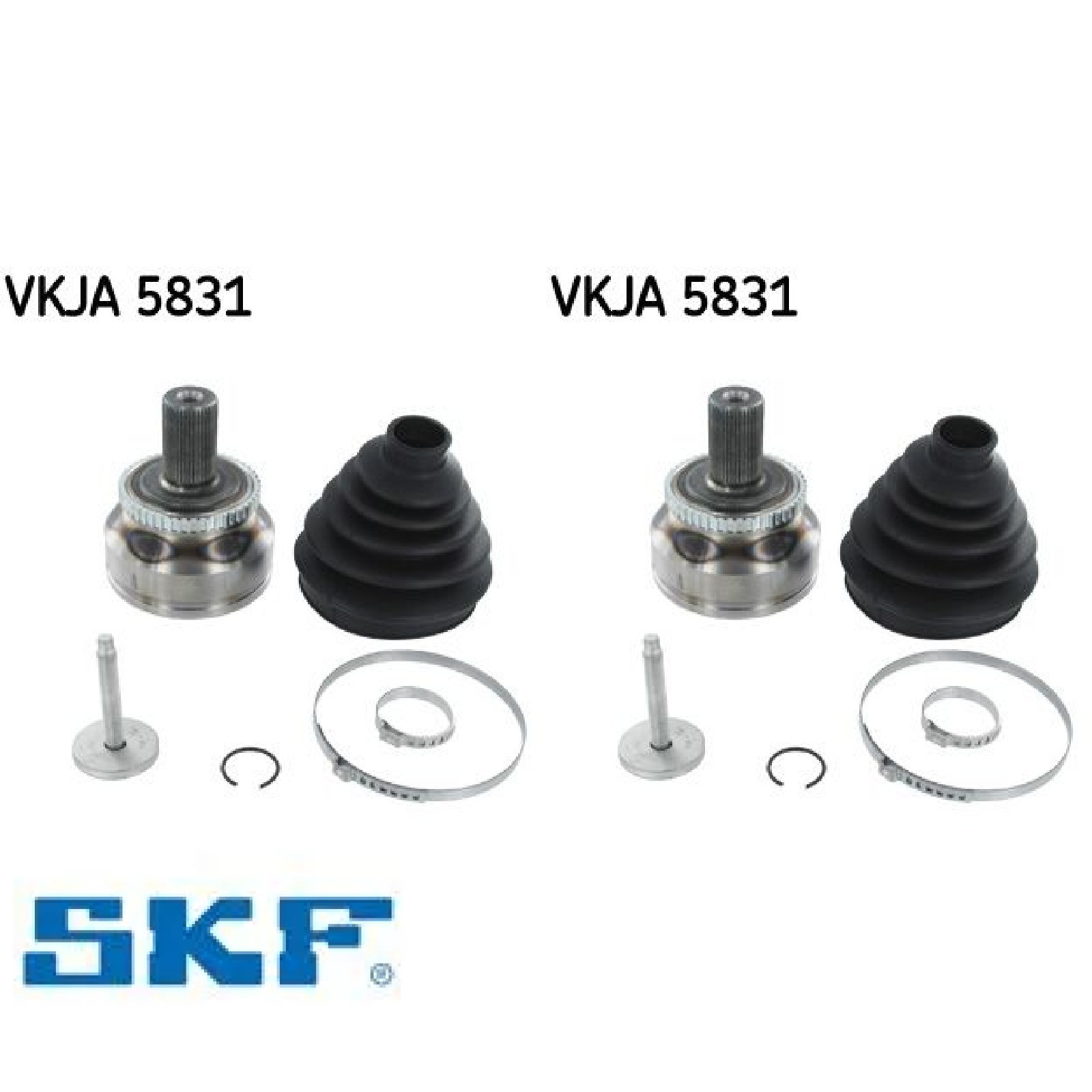 Gelenksatz, Antriebswelle Kugelgleichlaufgelenk VKJA 5831 SKF für VOLVO XC90 I - Bild 4