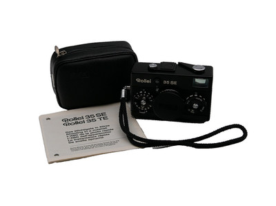 Rollei 35 SE Kamera Sonnar 2,8/40 mit Tasche und Anleitung