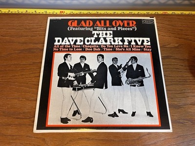 The Dave Clark Five   Glad All Over - 1964 - Epic LN 24093 Vinyl LP G+/G+!!!