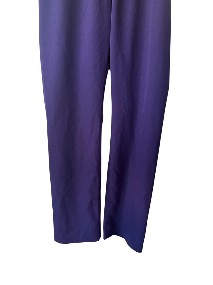 Pantalones Médicos Figs Livingston Mujer Cintura Alta Talla S Alto Púrpura Técnico Foto 3 de 4