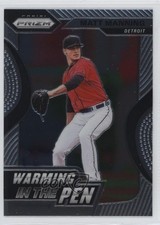 2020 Panini Prizm Warming in the Pen Matt Manning #WIP-4 1h31
