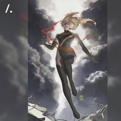 CAPTAIN MARVEL: DARK PAST #2 AKA VIRGIN 5/6   DUTY FREE