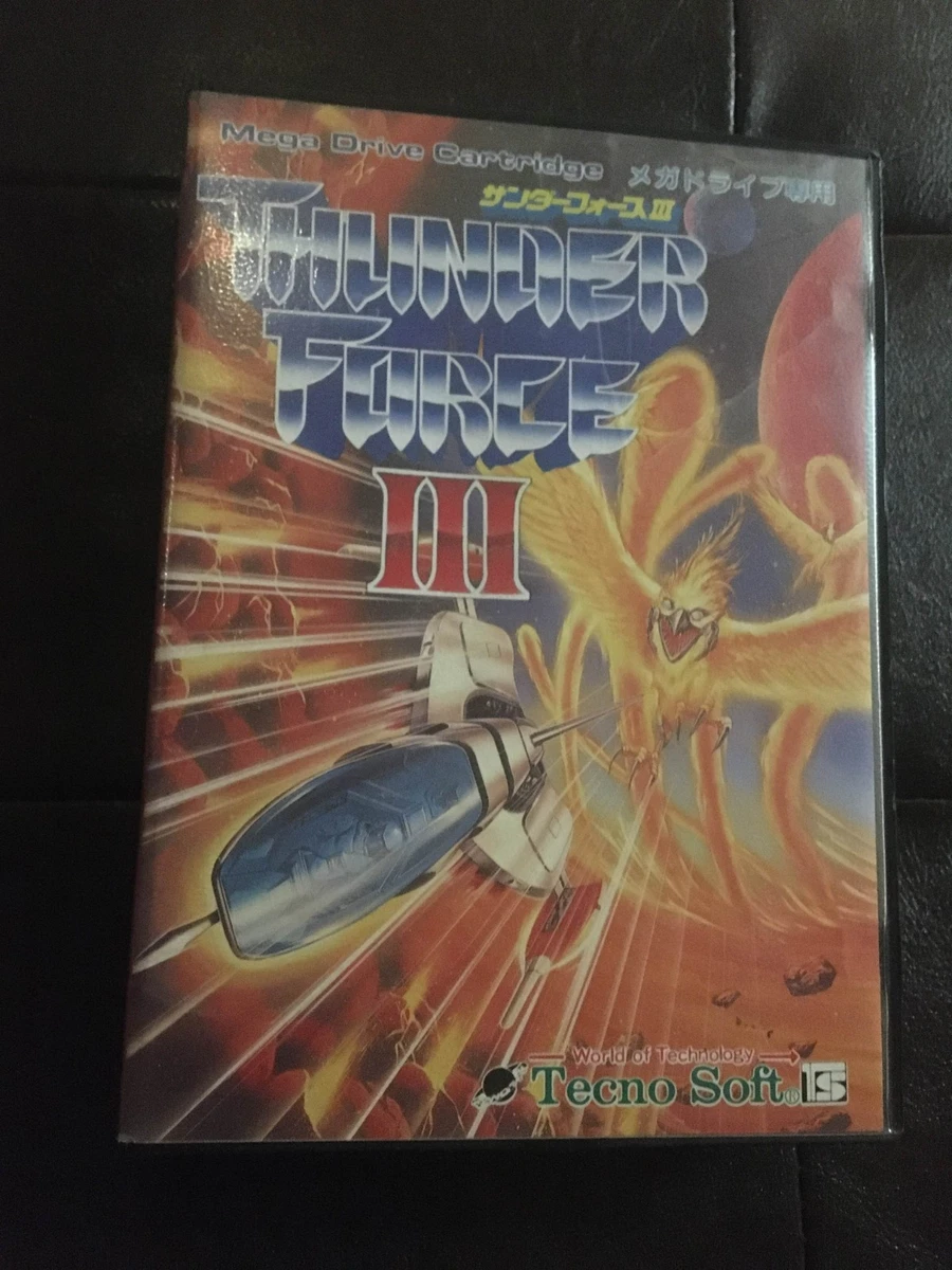 Sega Genesis Thunder Force III Video Games for sale | eBay