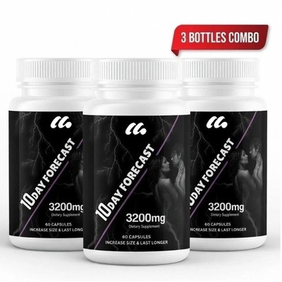 10 Day Forecast Pills for Male Enhancement To Boost Performance & Energy 180ct