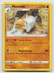 Marowak 070/163 Battle Styles Rare Non-Holo