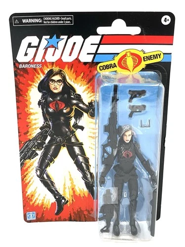 Hasbro G.IJoe Classified Series Retro Collection Cobra Baroness Boxed 6 Inch