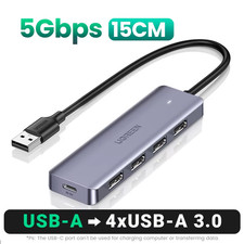 UGREEN USB C Hub 4 Porte USB Tipo C a USB 3.0 Hub Splitter Adapter per Macbook P