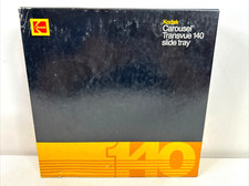 Kodak Carousel Transvue 140 Projector Slide Tray Vintage Box  Instructions EUC