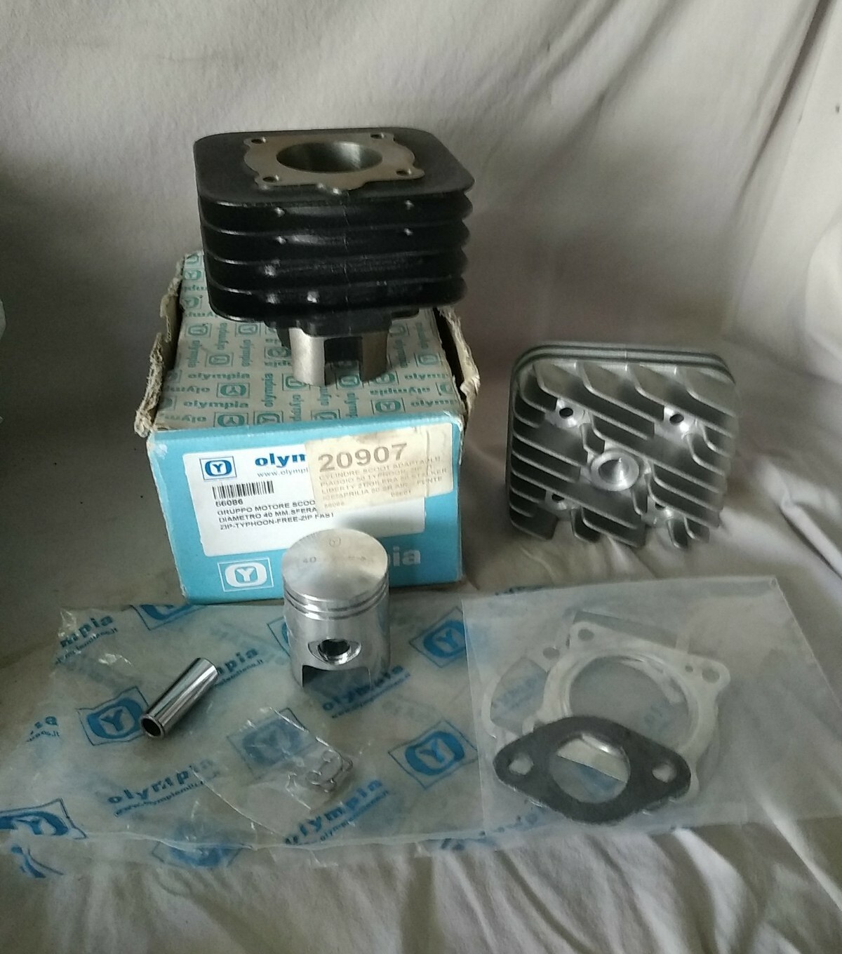 Cylindre 50cc Olympia pour réparer le moteur serré de votre Piaggio Stalker 2T