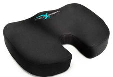 Xtreme Comforts Foam Coccyx Tailbone Cushion - Orthopedic Non-Slip Chair Pillow