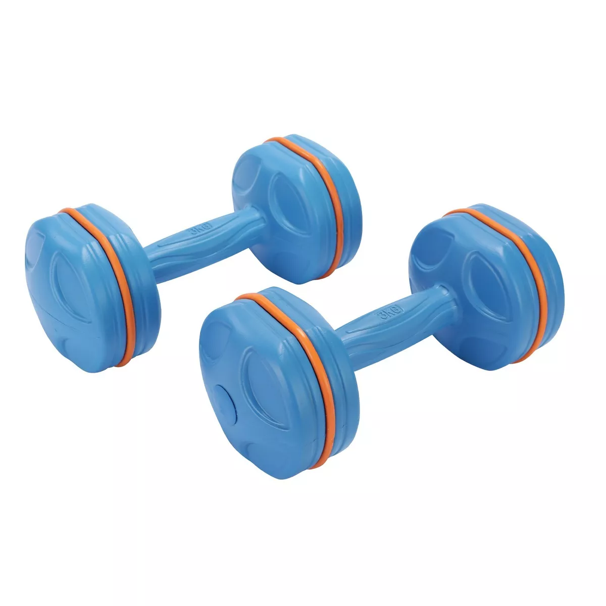 Womens Rubber Dumbbell Set Weight Liftting Fitness Gym Pair Of 2
