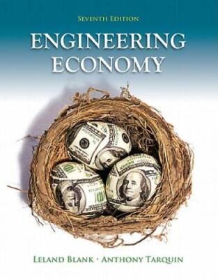 Engineering Economy (Irwin Industrial Engineering) - Hardcover - GOOD