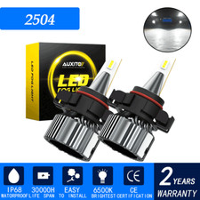 Led Lighting Psx24w Fog Driving Light Lamp Bulb Lh Rh Hid White For Dodge Jeep