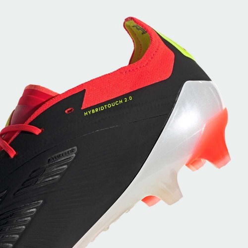 adidas Soccer Cleats PREDATOR ELITE LOW AG Core Black/Footwear White IG5453 NEW! - Picture 4 of 13