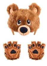 Bear Soft Headband Paws Accessory Kit