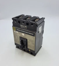 Square D FAL36025 Feed-Thru Thermal-Magnetic Circuit Breaker 25A 600V 3P 3PH FAL