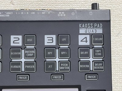 Korg Kaoss Pad Quad Dynamic Effects Processor LED Touchpad Multi 