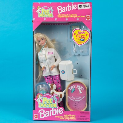 Boxed Mattel Barbie doll 1996 Pet Doctor | eBay UK