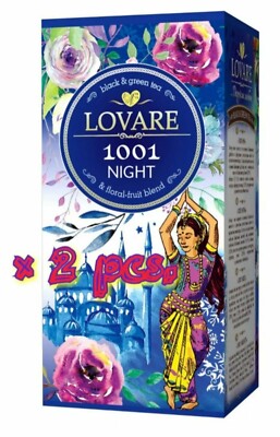 Tea LOVARE 1001 Night 24 × 2 Total: 48 bags 