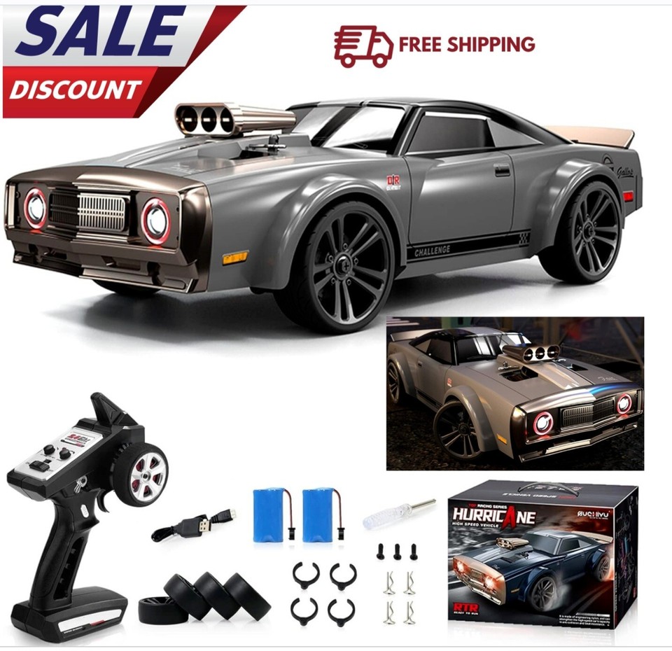 116 Scale RC Drift Car Hobby Grade High Speed 4WD Racing Remote