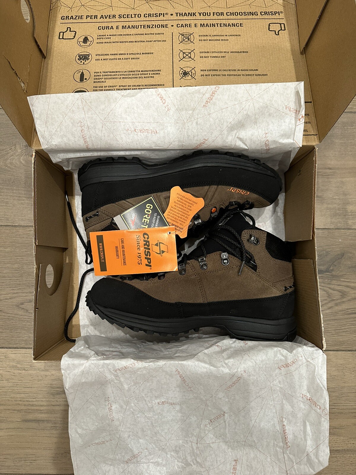 Crispi Crossover Pro Light GTX Men's Size 9 GORETEX Hiking Hunting