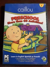 Caillou Preschool 60 Activities PC CD-ROM