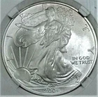 2006 W American Silver Eagle Bullion Coins : Bullion (No Mint Mark) ⭐V6⭐416⭐