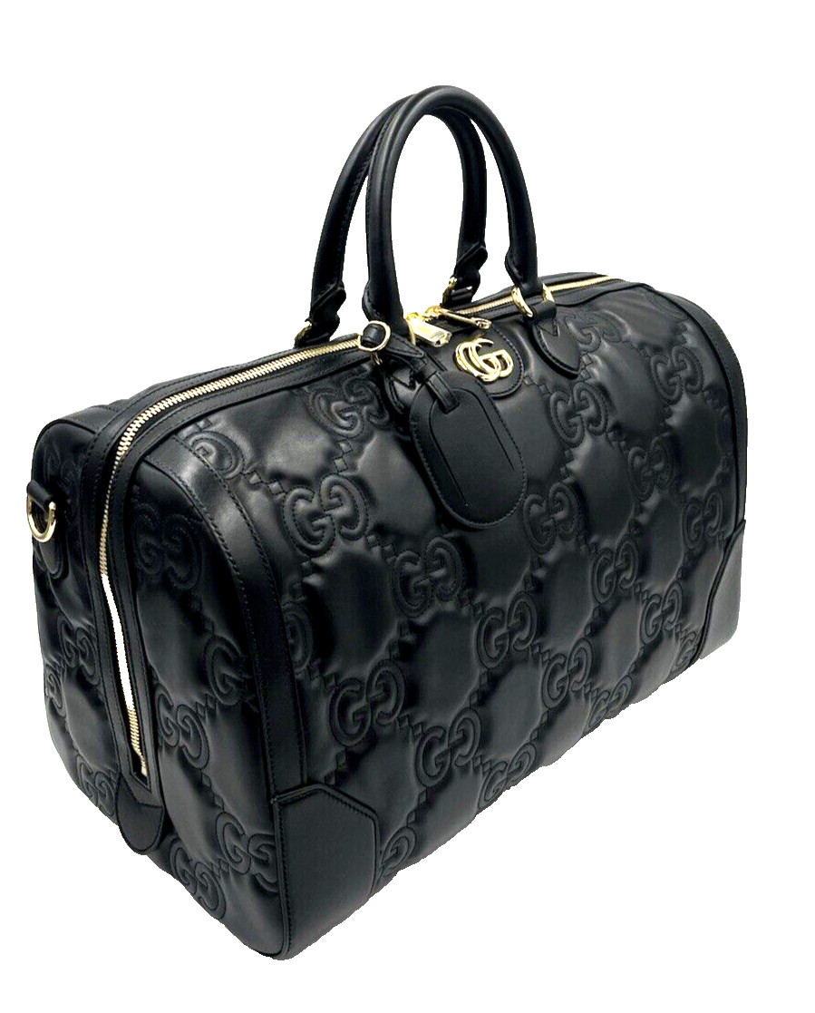 Gucci GG Matelasse Duffle Black bag image 2