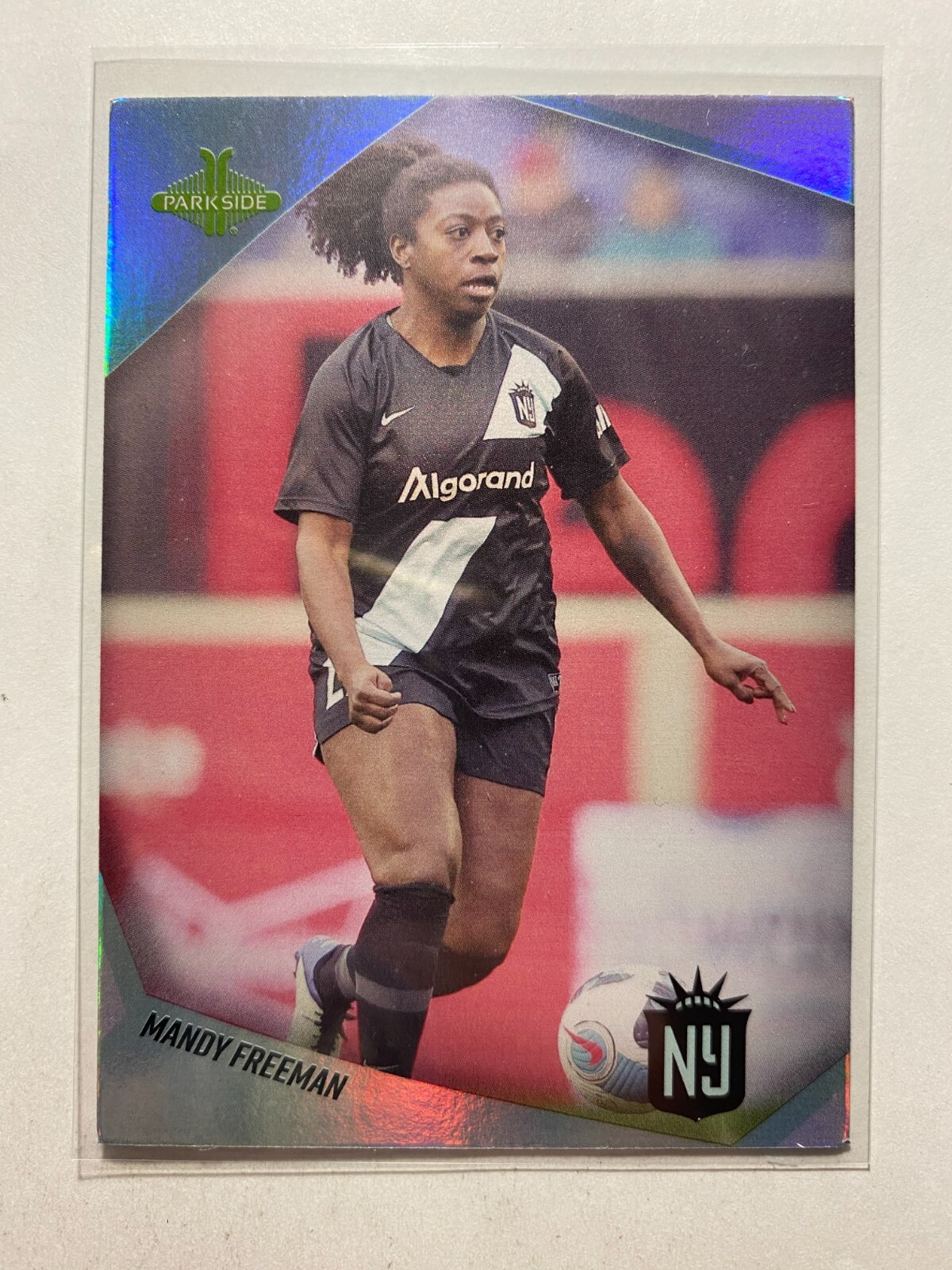Mandy Freeman Mandy Freeman 2022 NJ/NY Gotham FC #81 Parkside NWSL Foil Board Card | eBay
