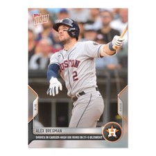 Alex Bregman 2022 Topps Now Card 732 Houston Astros Preorder 🛸🛸🛸👽👽🟧