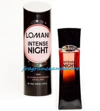 LOMANI INTENSE NIGHT PERFUME FOR WOMEN 3.3 OZ / 100 ML EAU DE PARFUM SPRAY NIB