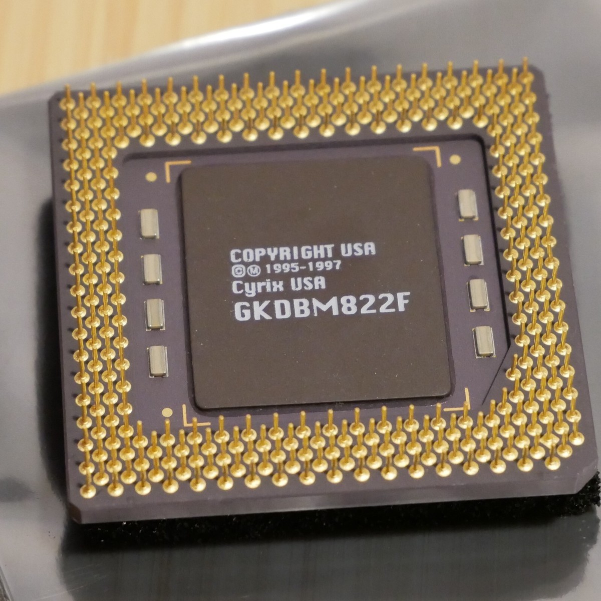 Cyrix MII 300GP 75 MHZ Bus 3X 2.9v Ceramic CPU Processor Cyrix MII 300GP 75 MHZ Bus 3X 2.9v Ceramic CPU Processor