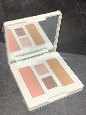 Clinique True Bronze Sunkissed, Eye Shadow Pink Slate Duo Rose Wine,Pink Blush