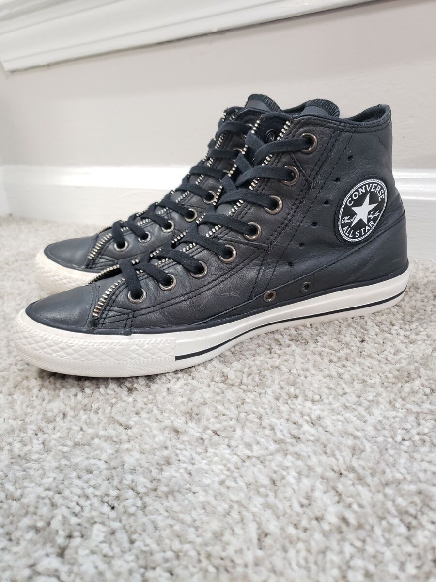 CONVERSE Motorcycle Zip Jacket Chuck Taylors Hi Shoes - Mens CONVERSE Motorcycle Zip Jacket Chuck Taylors Hi Shoes - Mens